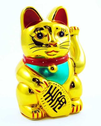 Cat Waving Hand Lucky Cat 16cm