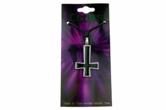 Pendant Pewter Reversed Cross