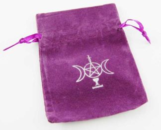 Pouch Purple Wicca 10x7.5cm 5pcs