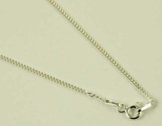 Silver Chain Singapore Curb 24 Inch