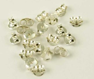 Silver Earring Backs 5 Pairs