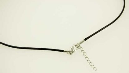 Necklace Wax Cord Black 12pcs