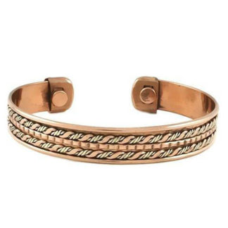Bracelet Copper Magnetic Woven