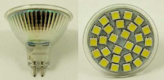 LED Bulb MR16 27 SMD White