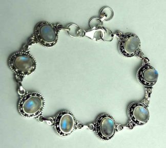Silver Bracelet Rainbow