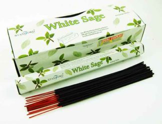 Incense Stick Stamford Hexagonal White Sage 6pcs