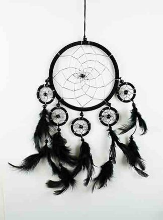 Dream Catcher Black 12cm