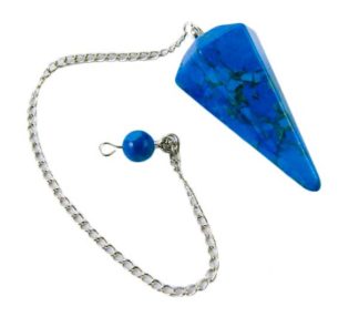 Pendulum Faceted Turquoise Colour