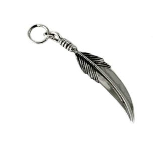 Pendant Silver Feather