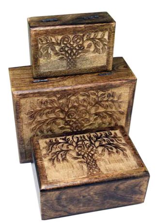 Box Rectangle Tree Set Of 3