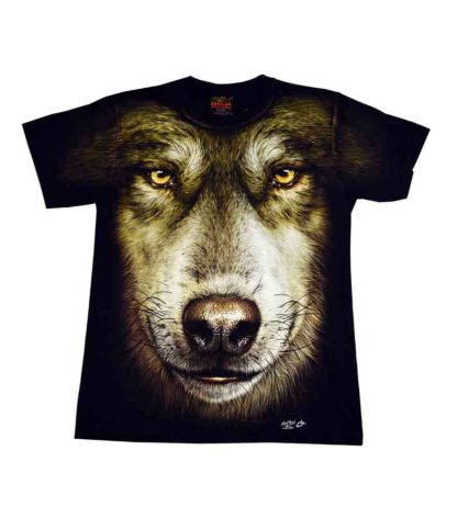 T-Shirt Large Wolf Full HD