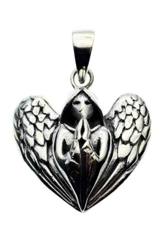 Pendant Silver Praying Angel