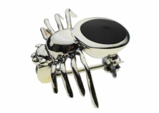 Brooch Spider With Cabochon Stone