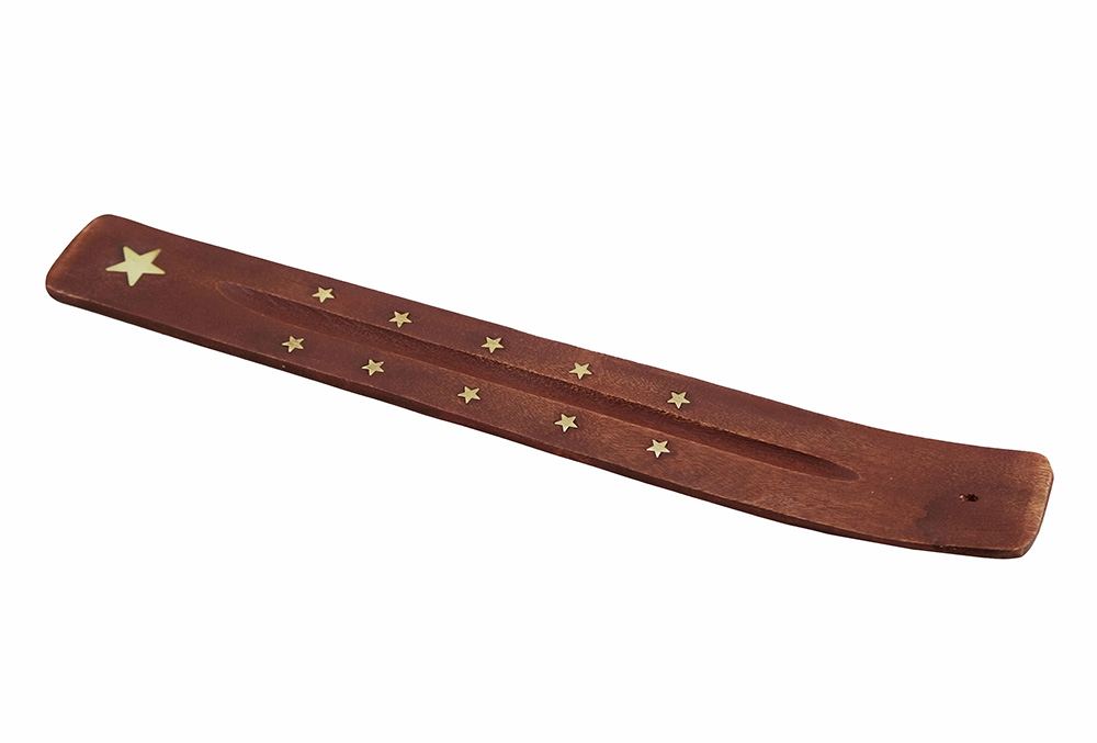 Ash Catcher Wood Star 12″ Set of 6