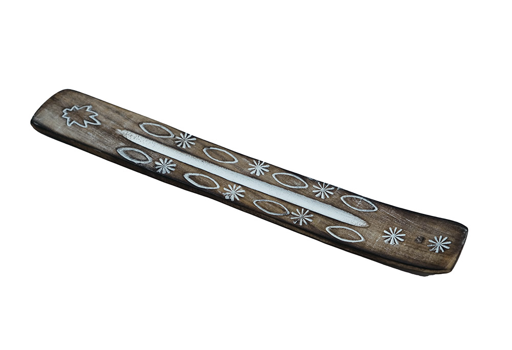 Ash Catcher Carved Leaf 10″ 6pcs