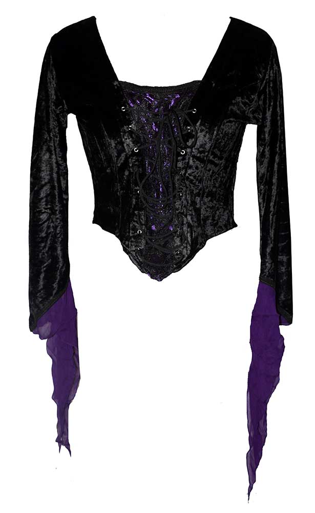 Dark Star Blouse Purple S M Cleopatra Trading Limited