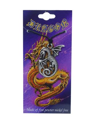 Pendant Pewter Dragon