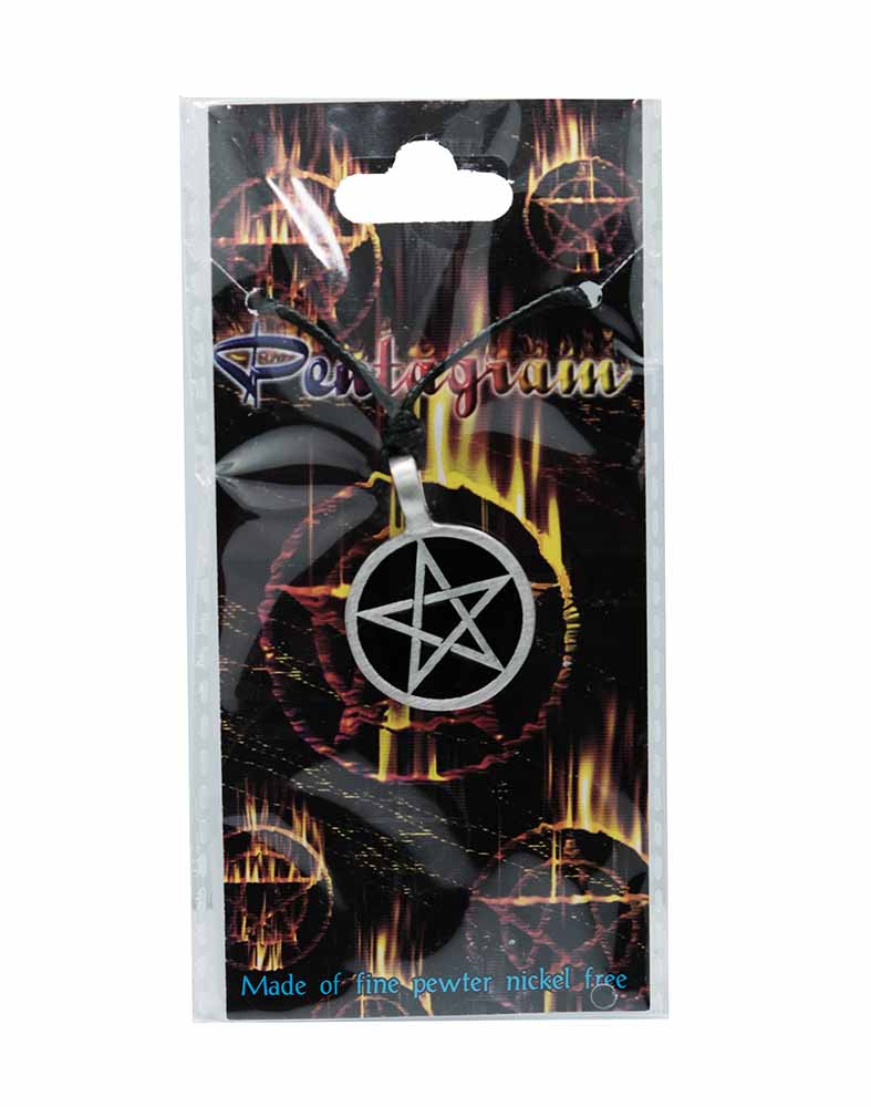 Pendant Pewter Pentagram