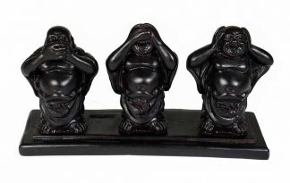 Buddha Chinese Resin L15.5cm