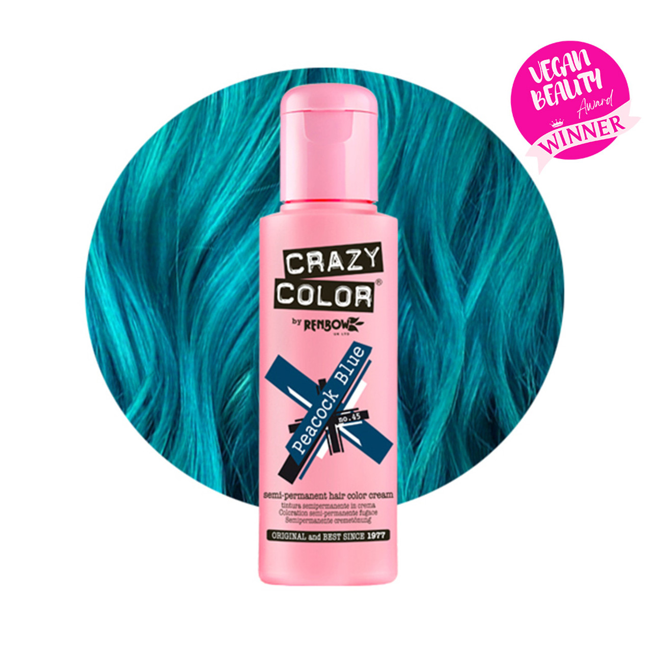 Crazy Colour (Peacock Blue) 100ml
