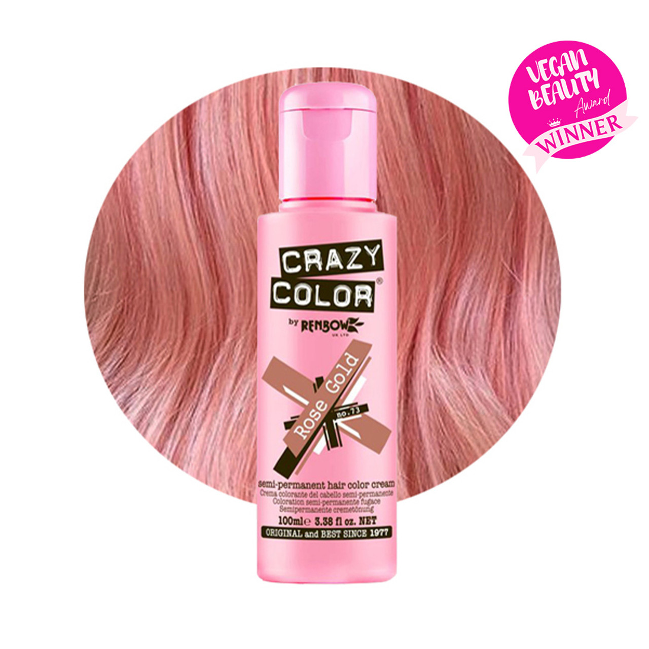 Crazy Colour Rose Gold 100ml