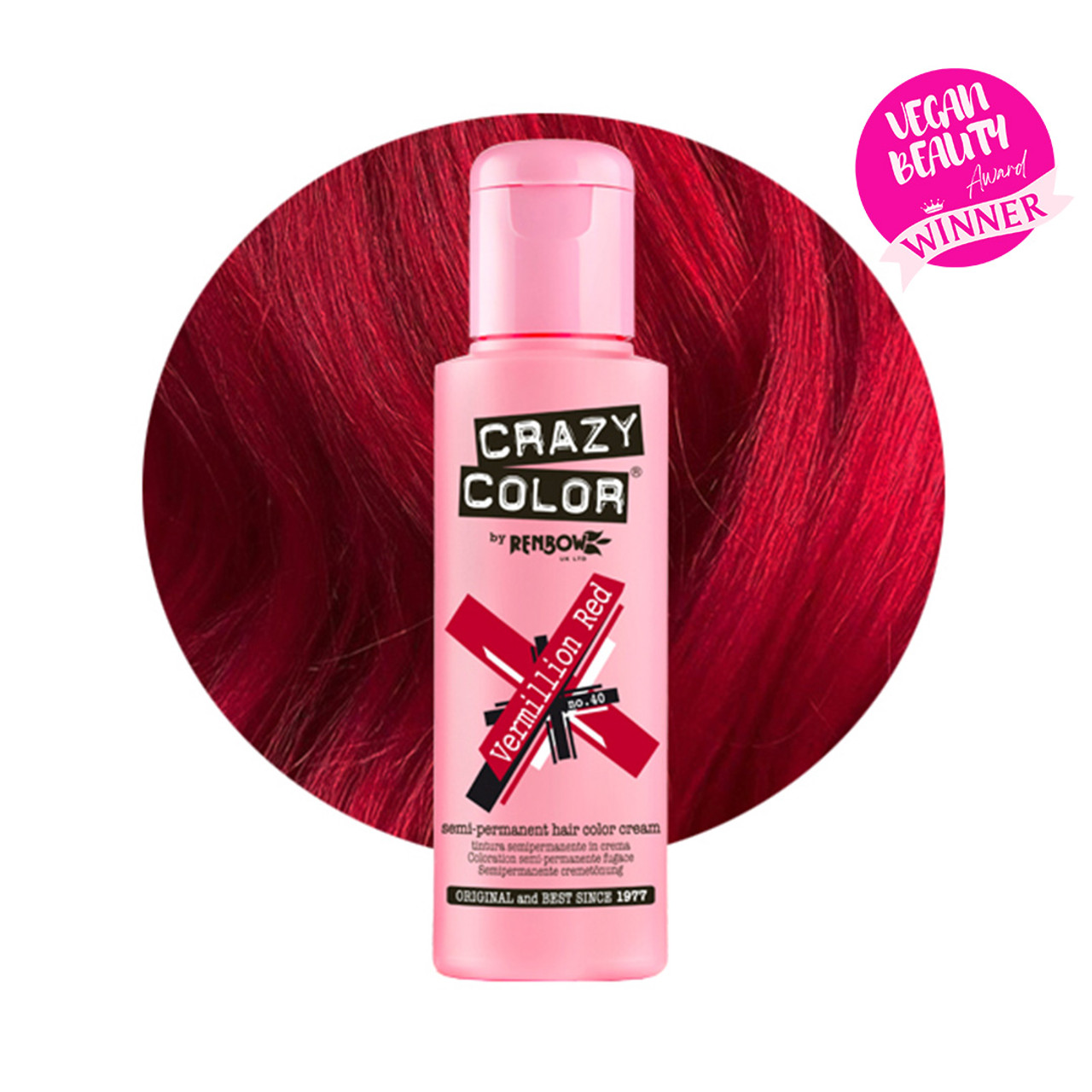 Crazy Colour (Vermillion Red) 100ml