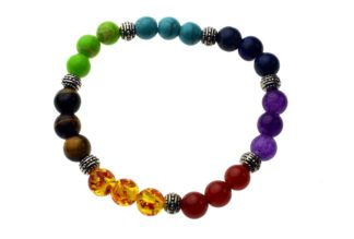 Bracelet Chakra Round Beads
