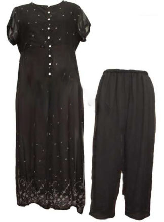 Dress Long Black Various Size And Colours)