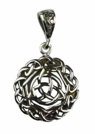 Silver Pendant Celtic Circle