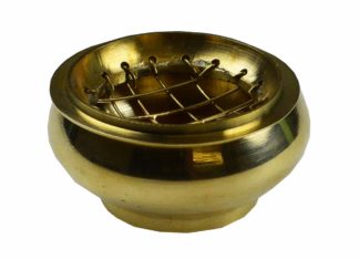 Burner For Charcoal Brass