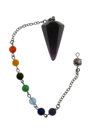 Pendulum Amethyst Faceted