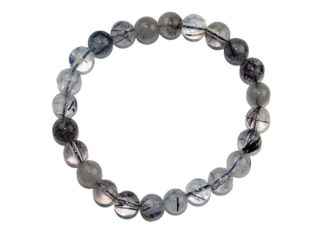 Bracelet Beaded Black 8mm