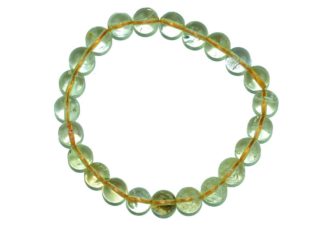 Bracelet Beaded Citrine 8mm