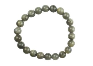 Bracelet Beaded Labradorite 8m