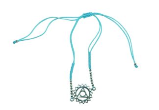 Silver Bracelet Chakra Throat