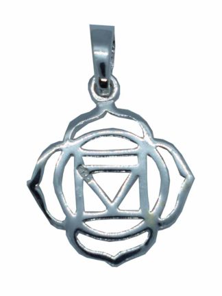 Silver Pendant Chakra Navel