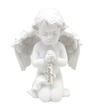 Cherub With Cross Praying