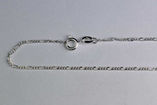 Silver Chain Figaro (Various Sizes)