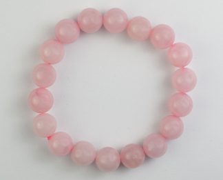 Bracelet Rose Quartz 10mm Beads