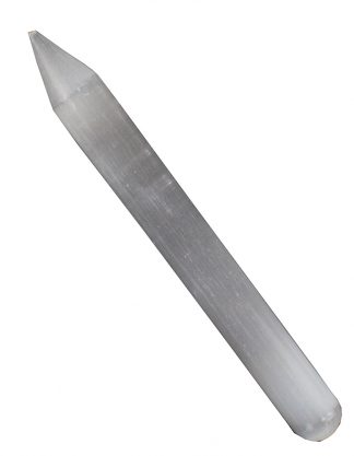 Selenite Wand Stilo 14x1cm