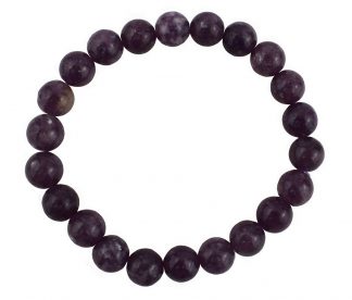 Bracelet 8mm Lepidolite Beads