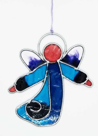 Suncatcher Angel Turq-Purple