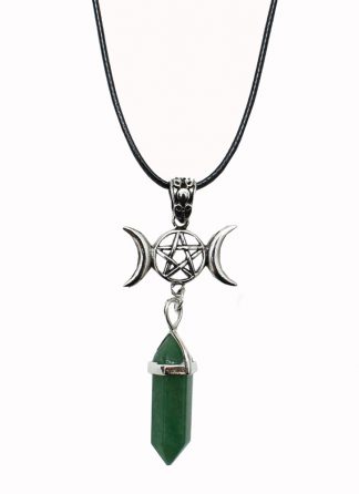 Pendant Wand Aventurine 3 Moon