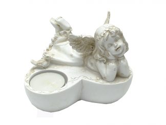 Angel Lying T-Light Holder