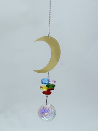 Suncatcher AB Crystal Half Moon