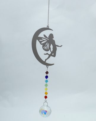 Suncatcher Crystal Moon/Fairy