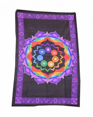 Bedspread Single Chakra Rainbow