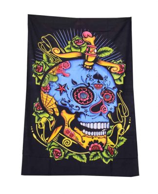 Bedspread Single Skull Dagger