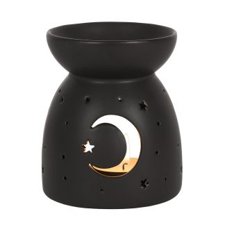 Oil Burner Mystical Moon Black