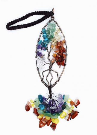 Chakra Tree Hanging Oval